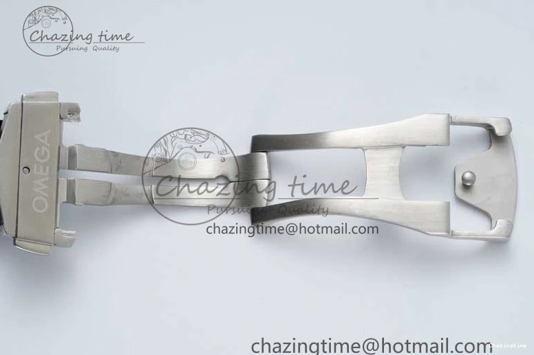 0304 ZipUp Speedmaster Racing Master SS HKF Best Edition Gray Black Dial on Black Rubber Strap A 7811